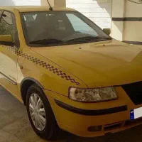 تاکسی سمند دوگانه سوز شرکتی  مدل ۹۷