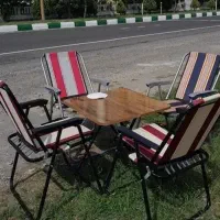 ست صندلی تاشو فوم دار همراه ،میزتاشو استراکچر|کوهنوردی و کمپینگ|قم, شاه ابراهیم|دیوار