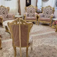 مبل ۹ نفره با میز و عسلی و کاور|مبلمان خانگی و میز عسلی|تهران, قلهک|دیوار