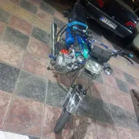 موتور ۱۲۵تقویت ۱۵۰ گاز خور وحشی|موتورسیکلت|ابهر, |دیوار