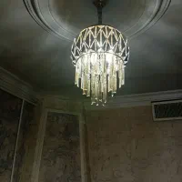 لوستر کریستال پنج شعله