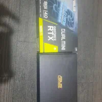جعبه کارت گرافیک 3060ti asus dual سالم