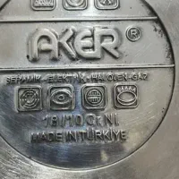 قابلمه استیل کفه چدن