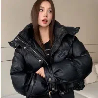 کت چرمی پفی مردانه