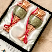 گلدان خاتم کاری آقاجانی