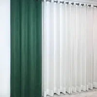 ۴ عدد پنل پرده پانج مخمل کالیفرنیا درجه یک