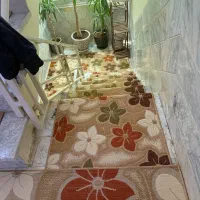 فرش راه پله جنس گلیم حدود ۲۵متر