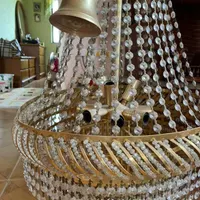 لوستر ریسه دار|لوستر و چراغ آویز|رامسر, |دیوار