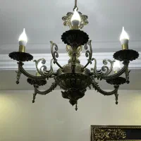 سه عدد لوستر المنیومی طرح برنج|لوستر و چراغ آویز|پاکدشت, پاکدشت (مامازند)|دیوار