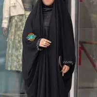 چادر عربی جواهر دوزی شده