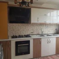 کابینت ام دی اف به همراه سینک ، شیرآلات و هود