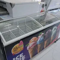 فریزر صندوقی بستنی درب شیشه ای