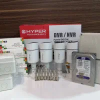 پک 4 تایی دوربین مداربسته دیددرشب رنگی