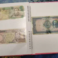 تعدادی اسکناس قدیمی پهلوی
