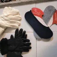 دستکش خز دار زنانه