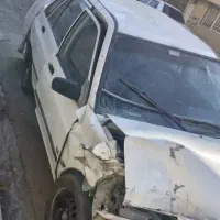 پراید مدل ۸۳ تصادفی