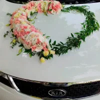 انواع ماشین عروس|گل مصنوعی|گلپایگان, |دیوار