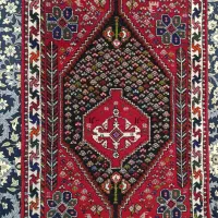 قالیچه دستباف اصیل ظریف با الیاف گوسفندی