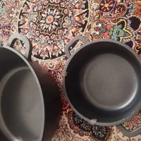 قابلمه های چدن اصل|ظروف پخت‌وپز|قروه, |دیوار