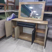 دکوری کنسول با اینه وکیوم|بوفه، ویترین، کنسول|رشت, گلزاران|دیوار