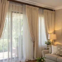 نصاب تلویزیون پرده لوستر وغیره