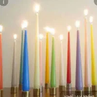 شمع قلمی صاف پیچ تولیدی