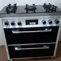 اجاق‌گاز صحفه شیشه ای در حدنو