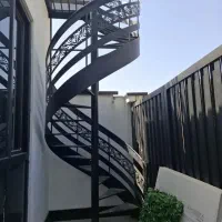 پله گرد پله پیچ مارپیچ