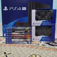 کنسول ps4 پرو + دو دسته
