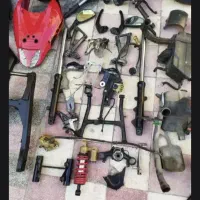 لوازمns200 استوک در رنگ مختلف و تعداد