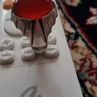 انگشتر عقیق رکاب ایران جفت مهر
