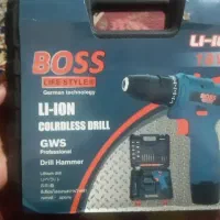 دریل شارژی با کیف و ابزار های کاربردی