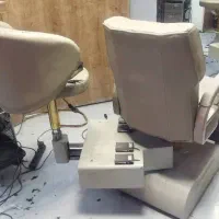 صندلی vipماساژور دار همراه با صندلی استادکاربرقی