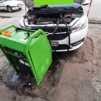 شستشوی رادیاتور بخاری تقویت گرمابا دستگاه اتوماتیک