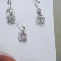 نیم ست نقره نو ،به قیمت بدون اجرت