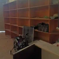 قفسه چوبی و ام دی اف