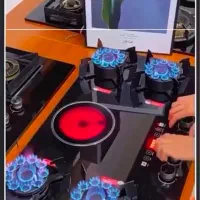 گاز صفحه ای نشکن وارداتی یک شعله حرارتی