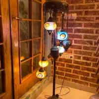 آباژور چراغ تزیینی لوستر|چراغ خواب و آباژور|رشت, شالکو|دیوار