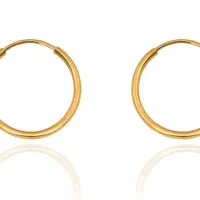 گوشواره رنگ ثابت حلقه ای