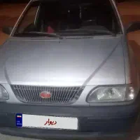 پراید ۱۴۱ مدل ۸۵ نقره ای ۲تا گلگیر و کاپوت تعویض