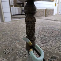 قلیان چوبی، قلیان تنه رخ وسایل قلیان