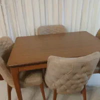 میز ناهارخوری 4نفره برند هست|میز و صندلی غذاخوری|هشتگرد, شهرک گلها|دیوار