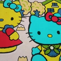 فرش عروسکی دخترانه درحدنو وتر و تمیز