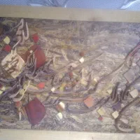 تابلو وان یکاد ‌.کار دست چوپ فوق العاده شیک