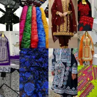 فروش دو قسطه انواع چادر پارچه و لباس بلوچی