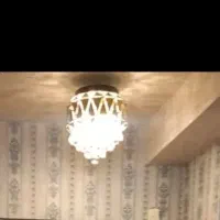 لوستر طلایی|لوستر و چراغ آویز|میاندوآب, |دیوار