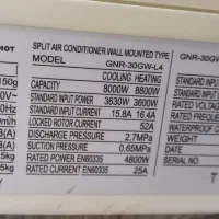 کولر گازی ۳۶ هزار سرد خالی  تایلندی موتور ژاپن|کولر گازی و فن‌کوئل|خرم‌آباد, |دیوار