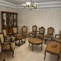 ست مبلمان استیل و نهارخوری ۱۰ نفره