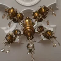 سه عددلوستر بنز سنگین وزن ده شاخه بیست ملیون