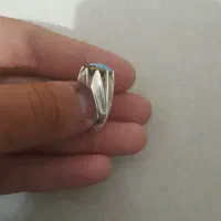 انگشتر فیروزه نیشابور ساخت دست استاد پدرام .|جواهرات|قیدار, |دیوار